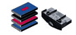 This replacement pad is avaliable for all rubber stamps reinking. Just pop out the old pad and snap the new one right in for thousands more impressions! Rubberstampsandseals.com
