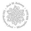 Brand your family name with a unique image on all stationary and correspondence using an Embossing Seal". Shiny "Square" Embossers are perfect for round, oval or square designs! And with magnetic dies, buy more than one design.