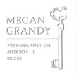 Brand your family name with a unique image on all stationary and correspondence using an Embossing Seal". Shiny "Square" Embossers are perfect for round, oval or square designs! And with magnetic dies, buy more than one design.