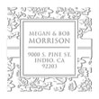 Brand your family name with a unique image on all stationary and correspondence using an Embossing Seal". Shiny "Square" Embossers are perfect for round, oval or square designs! And with magnetic dies, buy more than one design.