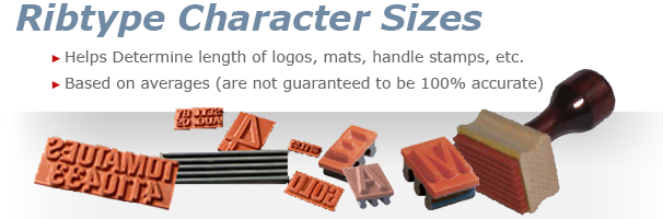Character Sizes