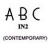 INS-CONTEMPORARY - Initials Embossing Seal 
 Contemporary Font 