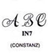 INS-CONSTANZ - Initials Embossing Seal 
 Constanz Font
