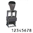 40221 - Steel Self-Inking Number Stamp Size: 2 / 8 Band