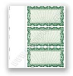 Small Border w/stub "6130 Series"	 comes in blue, red, green and orange, visit Rubberstampsandseals.com 8 1/2 x 11 - 3 up, Imprint Area 2 1/2 x 5