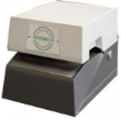 This Model is a sturdy, unyielding cast iron embosser imprints a raised seal (dry seal) into your document as well as printing a combination of a signature, title, date and additional text.  It is perfect for certificates, diplomas and legal documents.