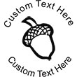 Acorn Embossing Seal. Choose your mount and view your custom text in a live preview. Find all your custom embossing needs at rubberstampsandseals.com