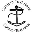 Anchor Embossing Seal. Choose your mount and view your custom text in a live preview. Find all your custom embossing needs at rubberstampsandseals.com