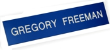 CSPO210 - Custom Engraved Sign Plate Only 2" x 10"