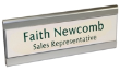 DBRW28 - Decorative Bars and Rails Wall Sign with Holder 2" x 8"