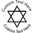 David Embossing Seal. Choose your mount and view your custom text in a live preview. Find all your custom embossing needs at rubberstampsandseals.com