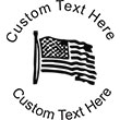 Flag Embossing Seal. Choose your mount and view your custom text in a live preview. Find all your custom embossing needs at rubberstampsandseals.com