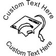 Grad Embossing Seal. Choose your mount and view your custom text in a live preview. Find all your custom embossing needs at rubberstampsandseals.com