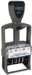 This 10-year dater stamp is made from durable Plastic construction for repetitive high volume stamping. Includes an intergrated re-inkable stamp pad. Use ClassiX Refill ink only.