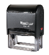 Large stamp, great for all kinds of messages, graphics, and many other applications! 
Impression Size: 1 1/2" x 3"  
Maximum Lines: 7