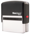Perfect for many applications, including short messages, signatures, labeling, custom artwork and logos
Impression Size: 7/8" x 2 3/8 
Rubberstampsandseals.com