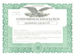 20 separate stubs, a record of the person issued the membership stock certificate. Fine high-quality paper. Standard Non profit wording.