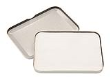 Metal Case with felt pads are compatible with a wide range of special purpose inks not suitable for plastic cases -- such as "Kling" (waterproof), "Sling" (opaque), and "Indelible" (cloth marking) inks.
