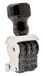 Metal Single Bridge Dater is economic and combines the benefits of a self inking stamp and dater. It creates text message above the date. They make great impressions. Dates are changeable by hand