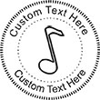Note Embossing Seal. Choose your mount and view your custom text in a live preview. Find all your custom embossing needs at rubberstampsandseals.com