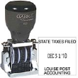 This 6-year ClassiX traditional custom stamp is economically priced to accommodate every budget.  Stamp is strong, durable and made with excellent craftsmanship and quality. Used for any document needing a date.