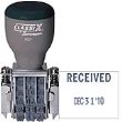 This 10-year ClassiX traditional custom stamp is economically priced to accommodate every budget.  Stamp is strong, durable and made with excellent craftsmanship and quality. Used for any document needing a date.