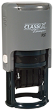 ClassiX self-inking stamps are great for use when needing to stamp fast and repetitive. Ergonomic handle is designed for durability and comfort.  Features 
10-years of date bands.