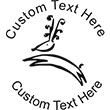 Reindeer-1 Embossing Seal. Choose your mount and view your custom text in a live preview. Find all your custom embossing needs at rubberstampsandseals.com