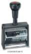 REIND6K   Economy Numberer with Roman 3/16” Text followed by Date
This model is a sturdy heavy-duty machine which is fast, reliable and allows for exact positioning of imprint. The 11-15 wheels are made of a special alloy and 5 wheels that have automatic