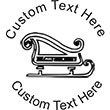 Sled Embossing Seal. Choose your mount and view your custom text in a live preview. Find all your custom embossing needs at rubberstampsandseals.com