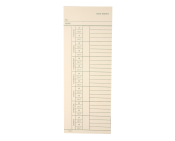 The Model K1400-1 Time Card is compatible with any side printer, like the Widmer T-4-U.