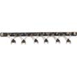 Wall Rack for Traditional Stamps 12 Clips assists in keeping your stamps organized. It will keep your desk drawer clutter free and all your stamps together in a convenient wall mount. The rack is perfect for offices and warehouses. It comes with a 12 hold
