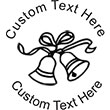 Wedbell Embossing Seal. Choose your mount and view your custom text in a live preview. Find all your custom embossing needs at rubberstampsandseals.com