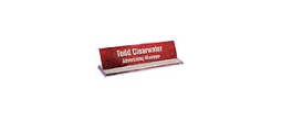 FBDC28 - Flat Base Desk Digital Sign with holder 2" x 8"