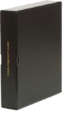 Deluxe Corporate Records Binder & Sleeve Only	 is Black Leatherette Corporate Binder with matching slip case, Rubberstampsandseals.com