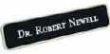 2" X 8" Customizable Black Frame Name Plate.Maximum 2 Lines. Great for Offices, Courthouses, Schools or Warehouses.
