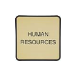6in. x 6 in. Almond Designer Wall Sign. Maximum 6 Lines.