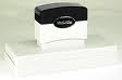Used for large address stamps, form stamps, and images. They are excellent for custom artwork and logos.
Impression Size: 1" x 4"