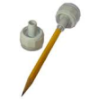 Great stamp for numerous stamping projects and is a great product that can be used on wrapping paper or other crafting projects!
Pencil Cap: 1/2" Diameter Round