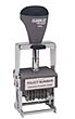 M50 - ClassiX Self-Inking Steel Number Stamp 15/16" X 1 9/16"