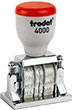The Trodat 4000B Classic Die Plate Dater model is an exceptional product as much for its modern design as for its compound structure, which contains a super strong material core.
Maximum Text Plate Size: 1 1/2" x 2" Rubberstampsandseals.com