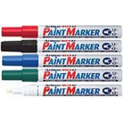 Artline EK-409 paint markers are ideal for both indoor and outdoor use where indelible marking is required. Quick dry, highly water and fade resistant ink.