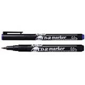 Artline EK-883 CD-DVD are professional markers for writing on your CD-Rs. Markers won't damage data stored on CD-R/DVD's.  Once dry, the permanent ink won't smudge or smear.