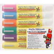 This 6PK MultiPens are for use on virtually any surfaces, such as glass, porcelain, plastic, metal, rubber, wood, and card. Perfect for Art & Craft works and menu boards in restaurants.