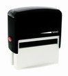 M Series Self-Inking Stamp. 
Impression Size: 7/16" x 2 3/4"  Maximum Lines: 6
