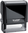 Medium size frame with this Self-Inking stamp features precision components for a smooth, quiet action.They will provide thousands of high quality consistent impressions without re-inking. Visit Rubberstampsandseals.com